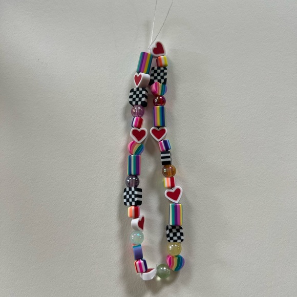 Handmade Accessories - Rainbow Pride Phone Charm 🌈